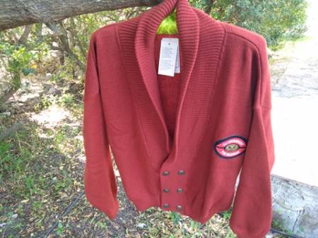 Vintage knitted cardigan tricoteen 90s