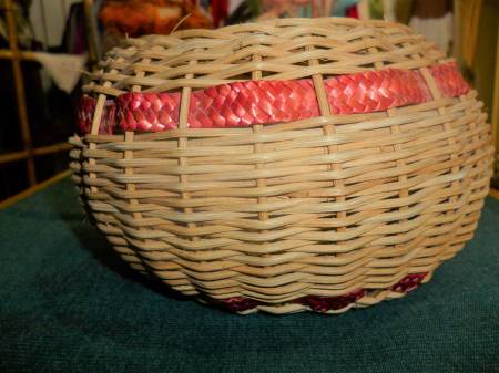 Wicker vintage basket