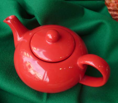 vintage waechtersbach ceramic teapot